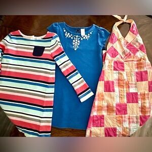 Girls 7-8 Gymboree Dress Bundle.